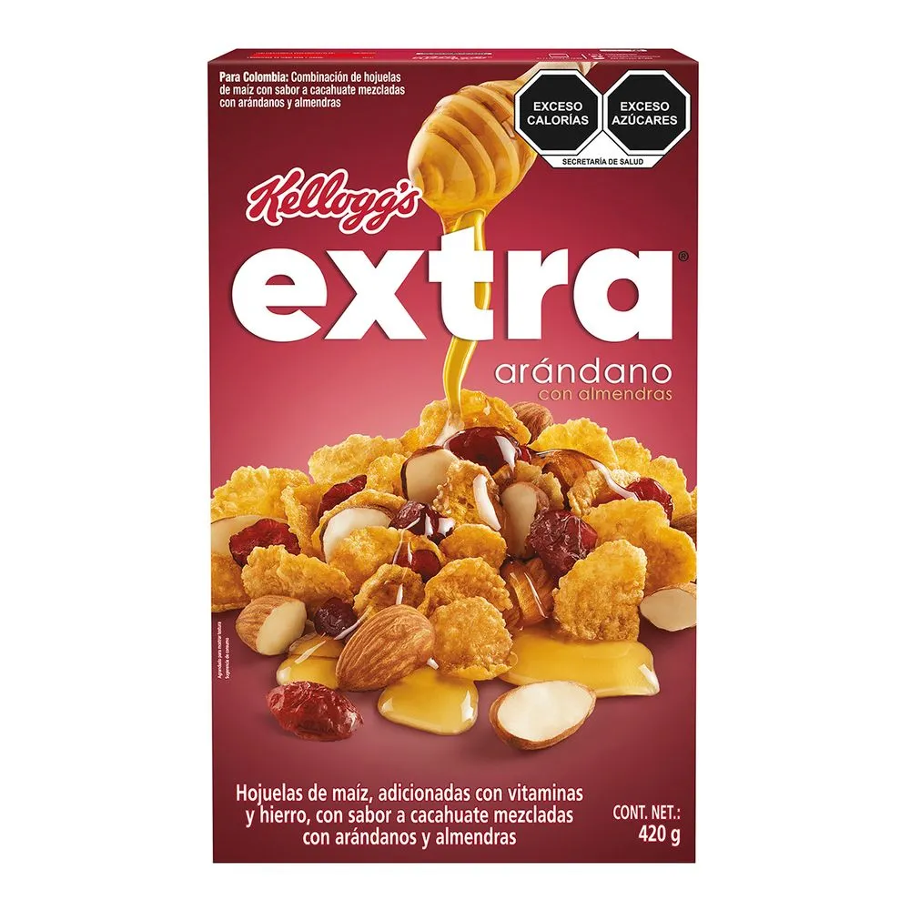 Cereal de hojuelas de maiz 420 gr, Kellogg's extra, peza