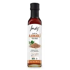 Aceite ajonjoli tostado extravirgen, ines, 250 ml, pieza