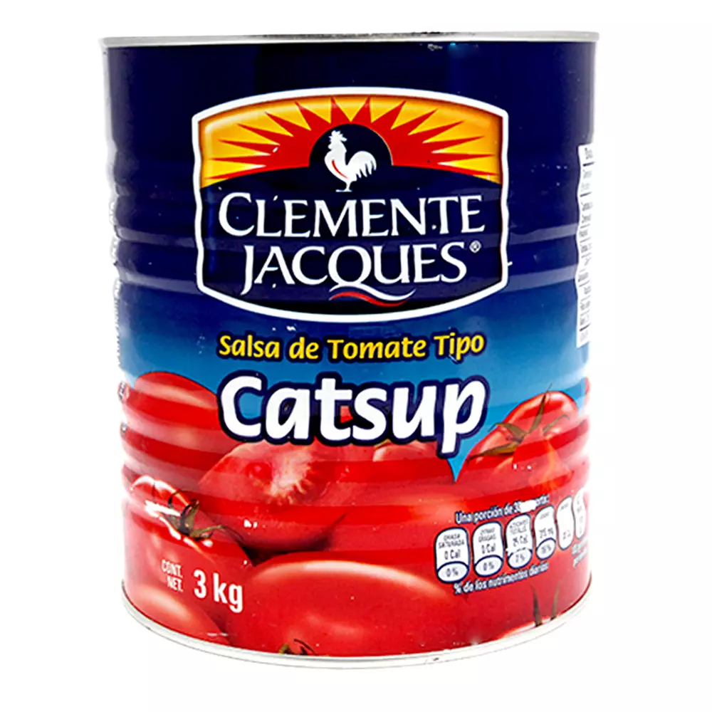 Catsup de 3 kg, Clemente jacques, pieza