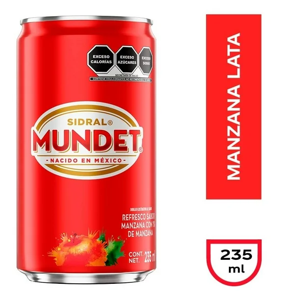Sidral mundet 237 ml, pieza