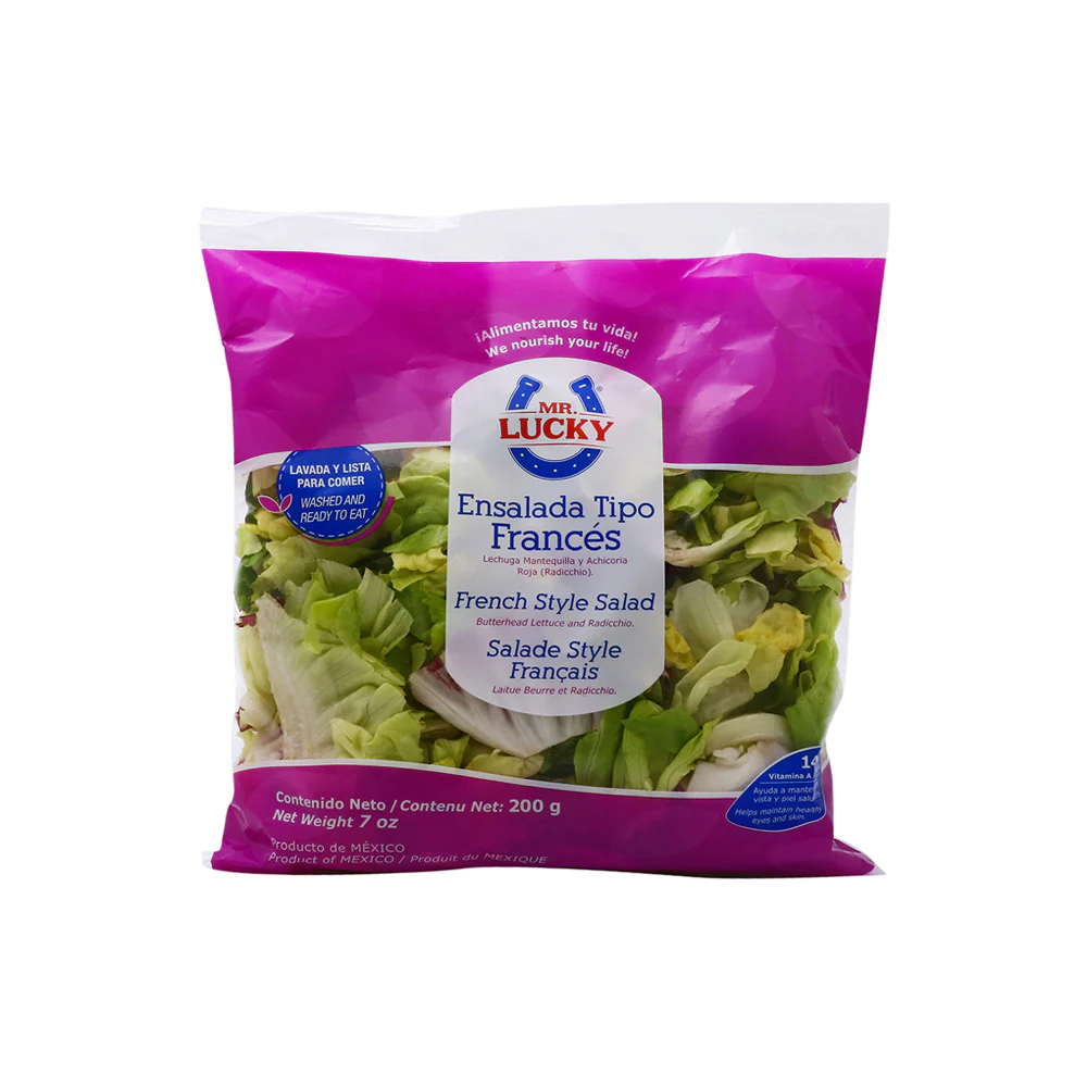 Ensalada francesa, mr. lucky, 12 pz, caja 