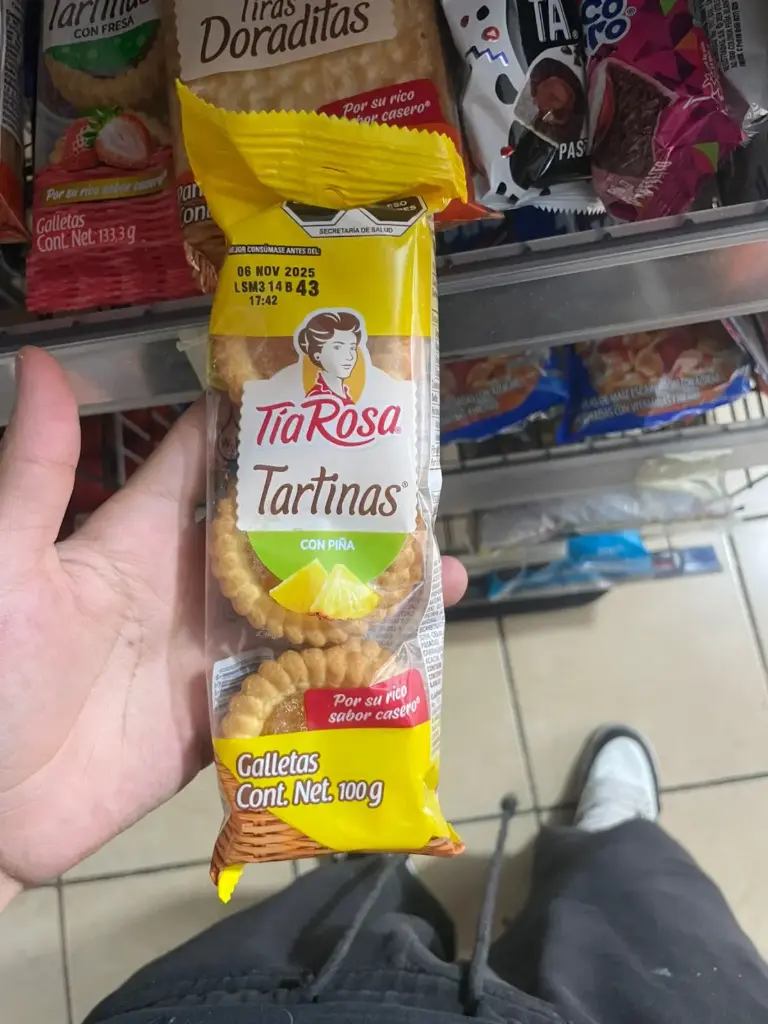 Tartinas con piña 100 grs, tia rosa, pieza