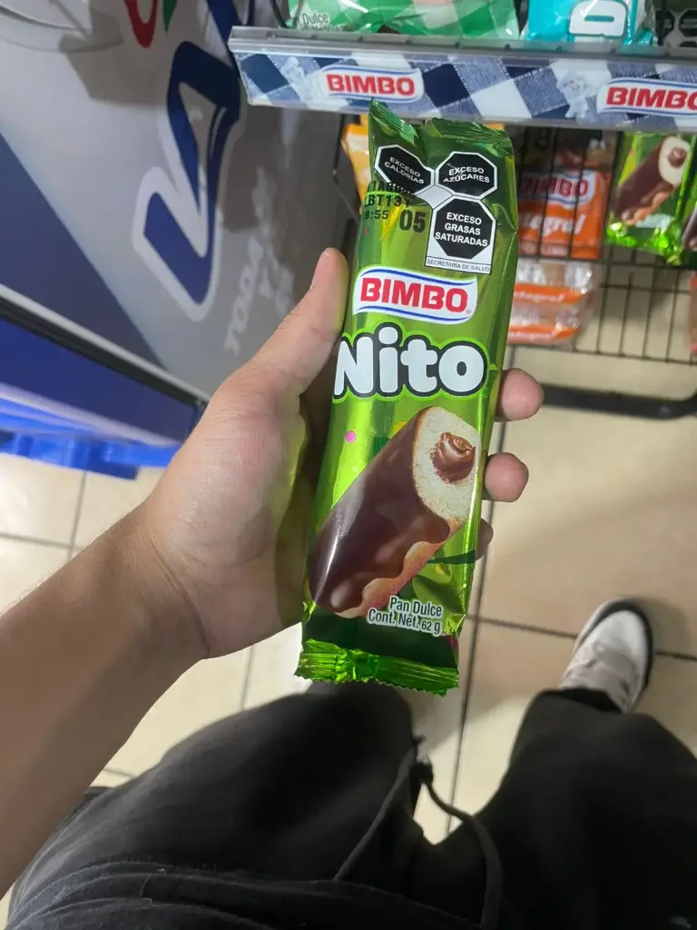 Nito relleno chocolate  62 g, bimbo, pieza