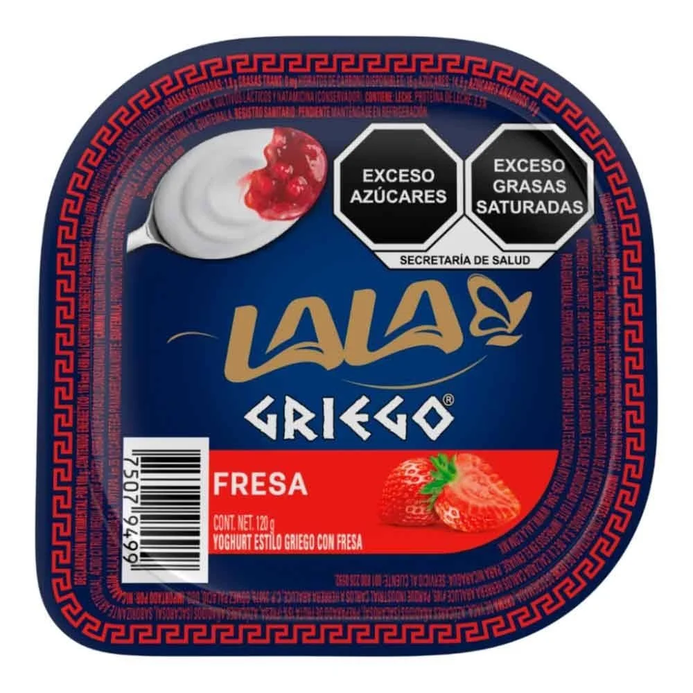 Yogurt sabor canelita de fresa 140 gr, lala, pz 