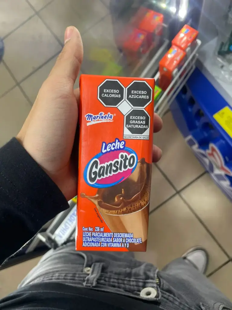 Leche gansito 236 ml, marinela, pieza