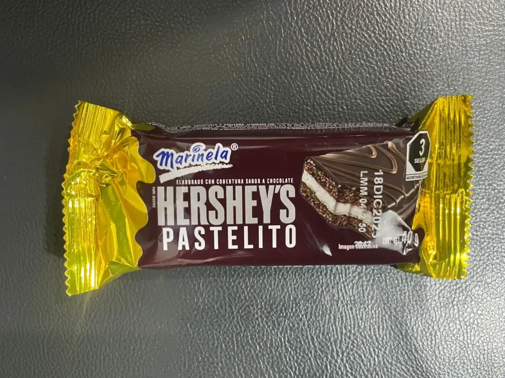 Pastelito hershey´s 40 grs, marinela, pieza