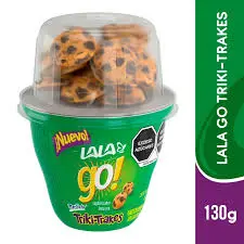 Yogurt batido sabor trikitrakes 130 gr, lala go,pz 
