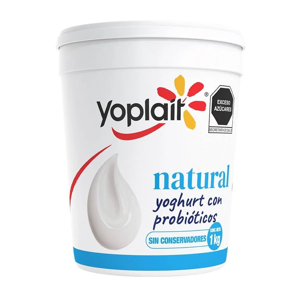 Yogurt natural, Yoplait, litro