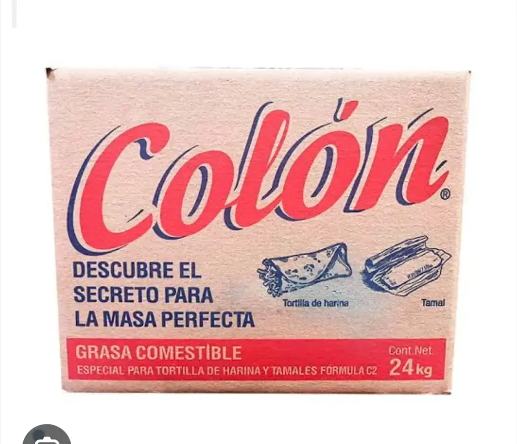 Manteca Vegetal, colon,  kilo