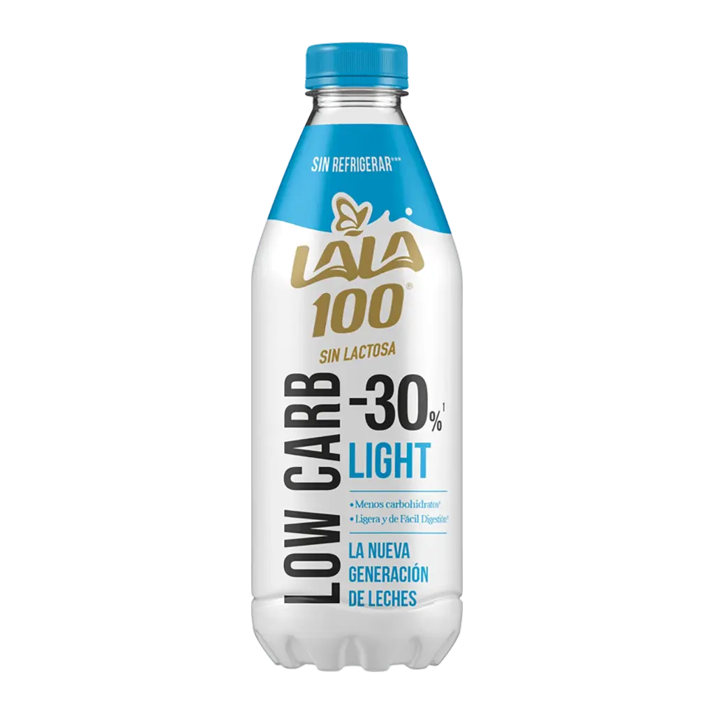 Leche uht sin lactosa light calcio -30 %, Lala, litro
