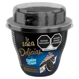 Yogurt sabor pay de cookies cream 150 grs, lala, pieza