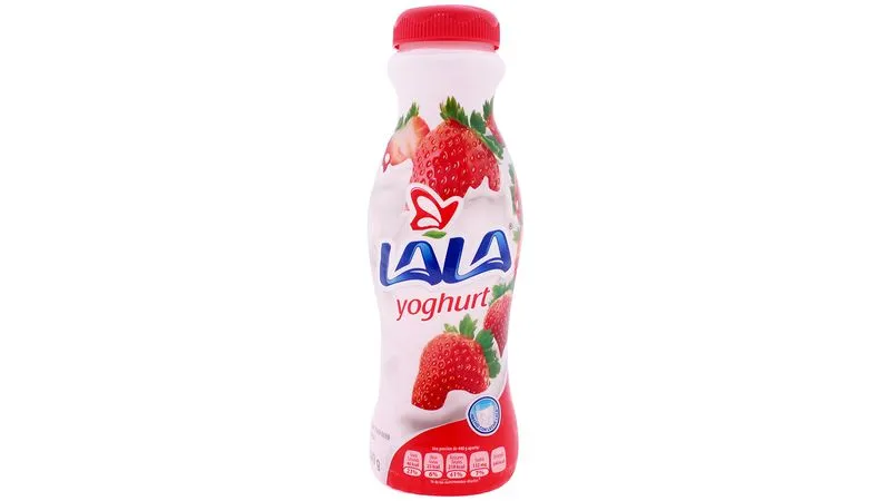 Yogurt bebible fresa 440 ml, lala, pz