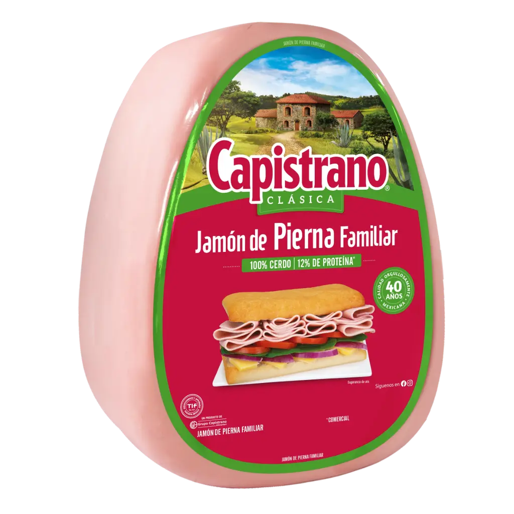 Jamón de pierna familiar, capistrano, kilo