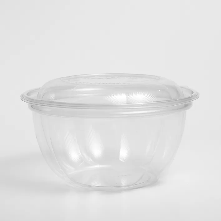 Bowl ensaladera de 32 oz con tapa incluida 50 pz, paquete
