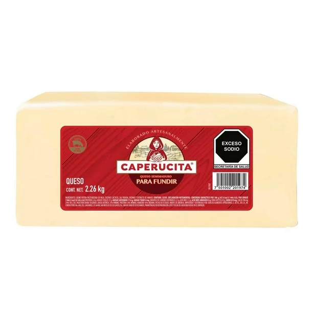 Queso manchego, caperucita, kilo