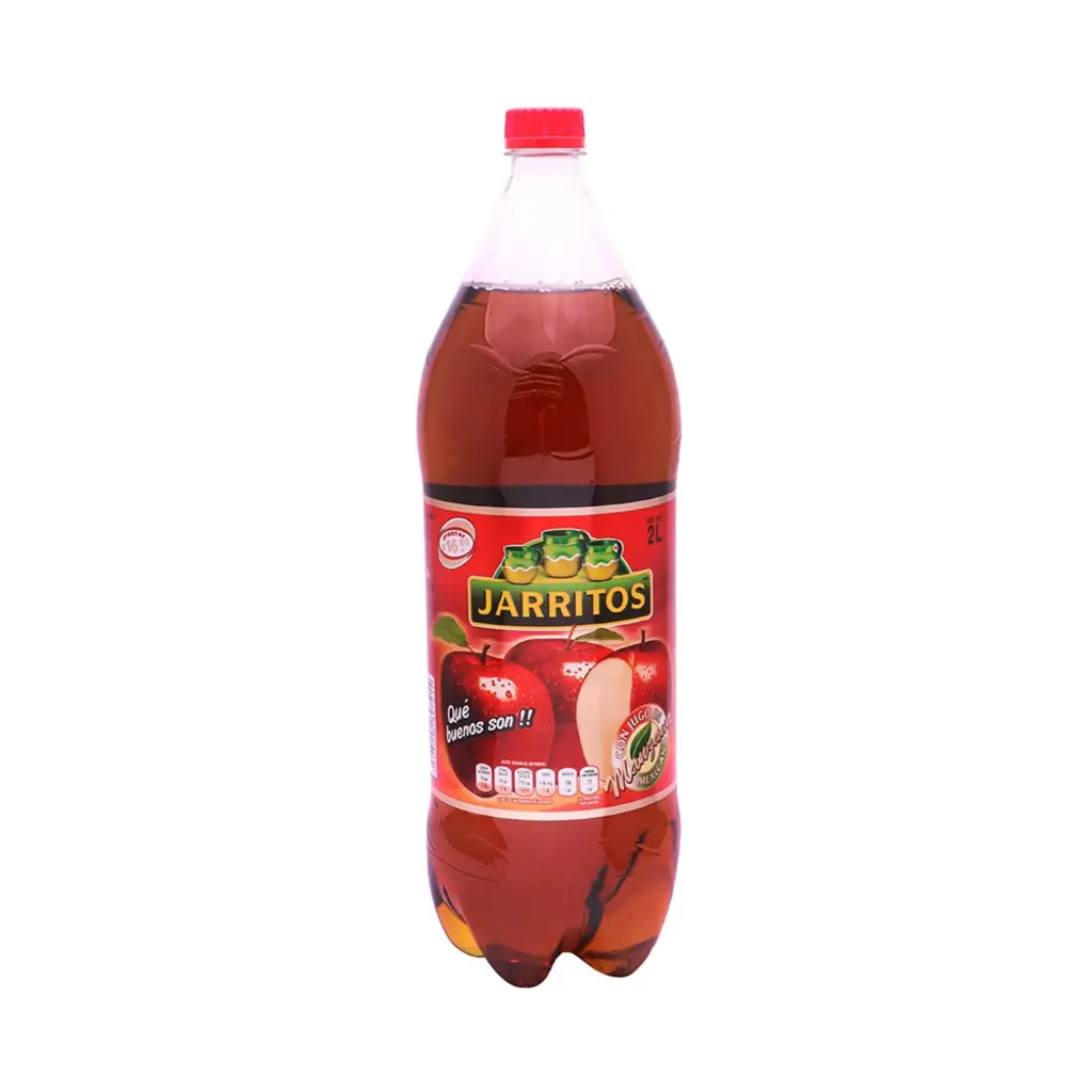 Refresco sabor manzana 2 lts, Jarritos, pz