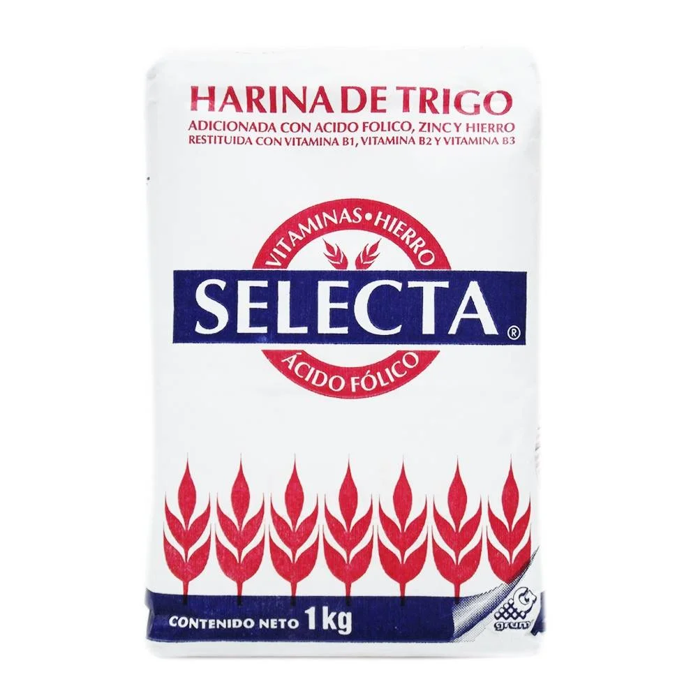 Harina de trigo, selecta, kilo