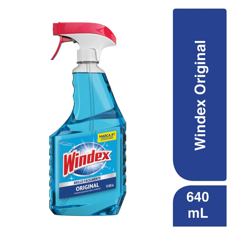 Limpiador de vidros 640 ml, windex, pieza