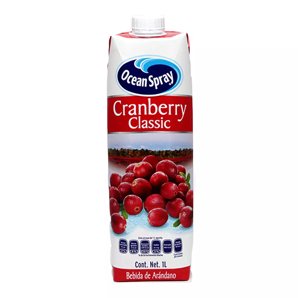 Jugo arándano de 1 lts 12 pz, Ocean spray, Caja