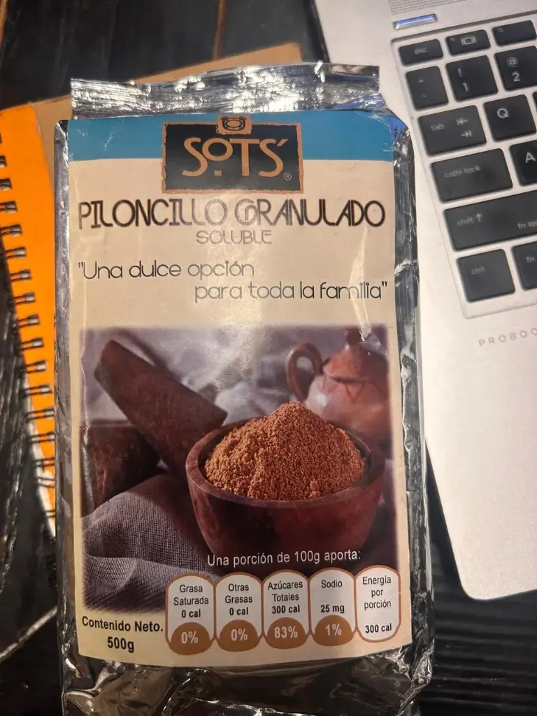 Piloncillo granulado de 500 grs, sots´, pieza