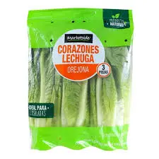 Lechuga orejona de 3 a 4 pz, hidroponica, bolsa