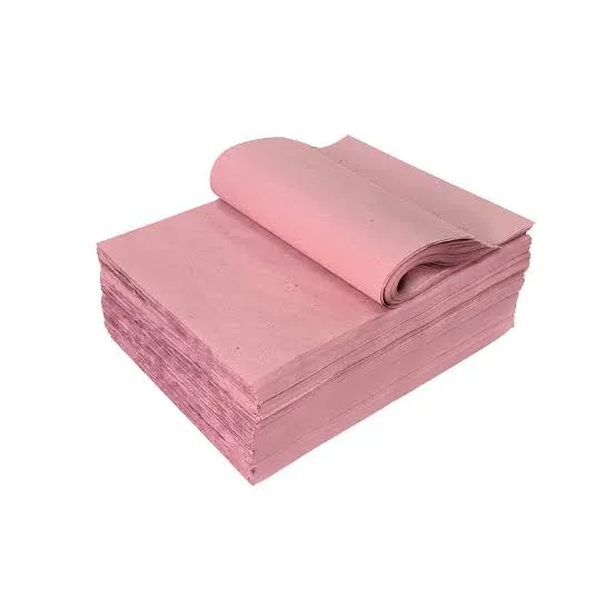 Papel estrasa rojo, kilo