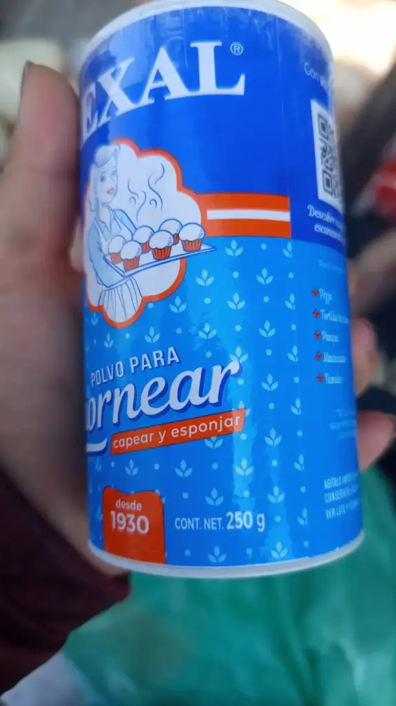 Polvo de hornear 250 g, rexal, bote