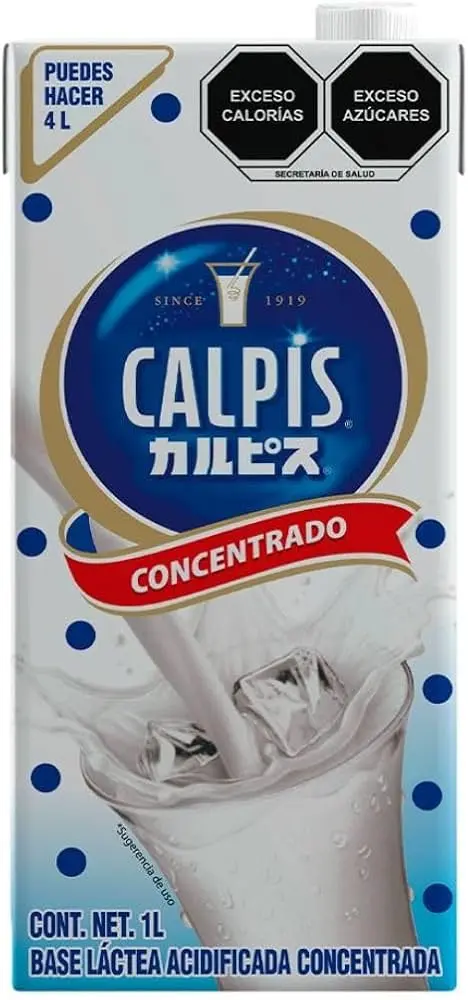 Calpico Bebida concentrada, calpis, litro