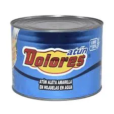 Atún en agua 1.88 kg, dolores, lata