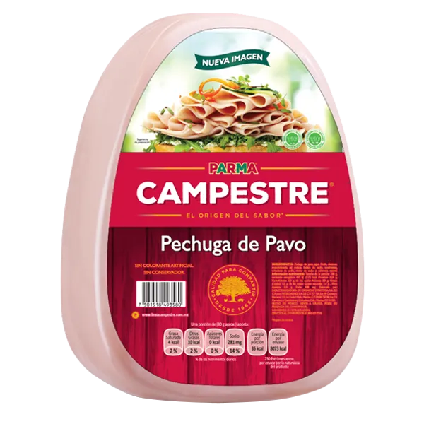 Pechuga de pavo, campestre, kilo