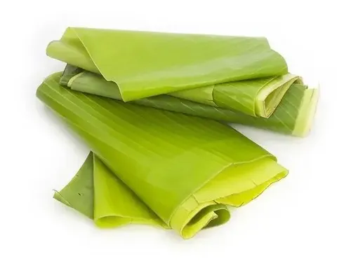 [2206] Hoja de plátano cruda chico, paquete