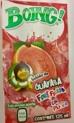 jugo guayaba, Boing 125ml