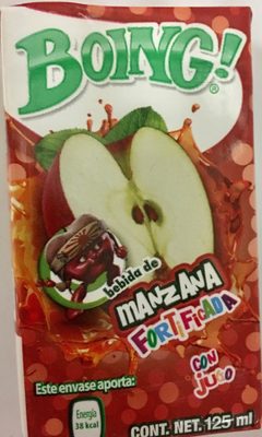Jugo manzana, Boing, 125ml
