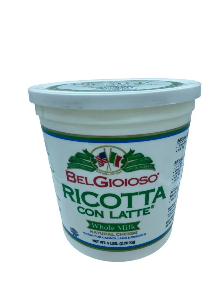 Ricotta de 2.2 litros, belgioioso, pieza