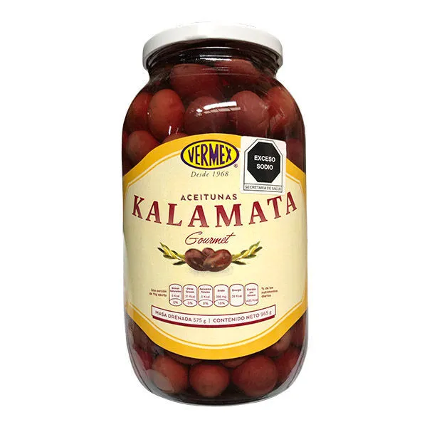 aceituna kalamata de 965 gramos