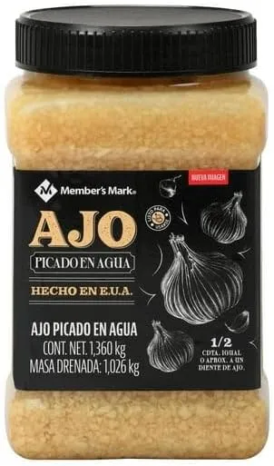 Ajo picado de 1,36 kilo, member's mark , pieza