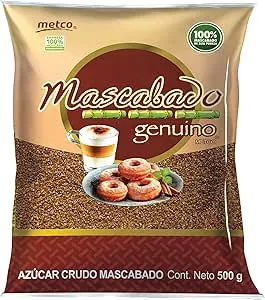 Azucar mascabado metco, 500 gramos