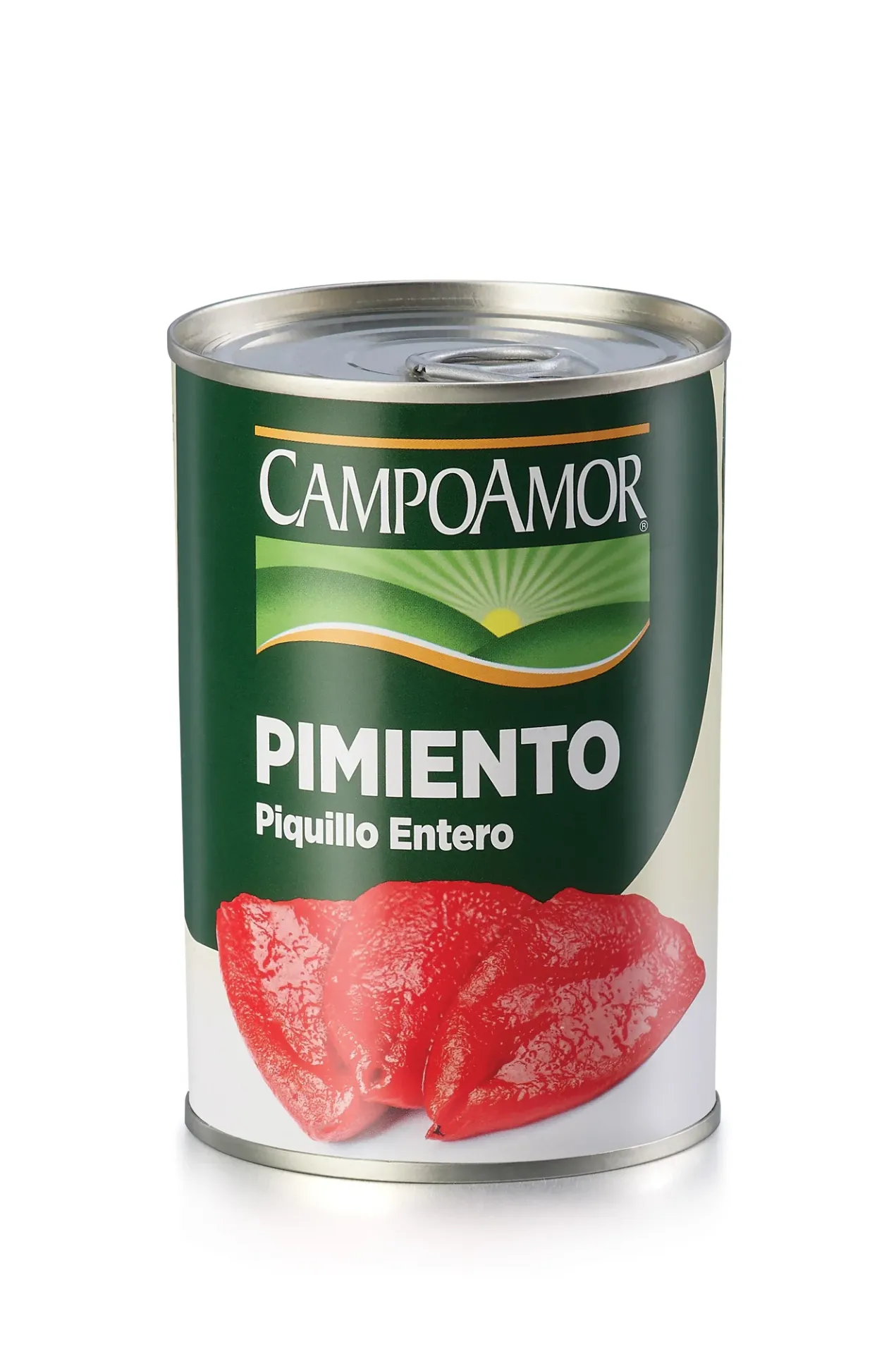 Pimiento entero de 425 g, campoamor,  pieza