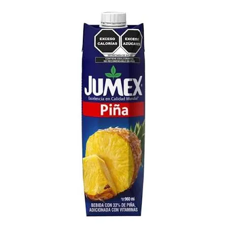 Jugo de piña, jumex, litro