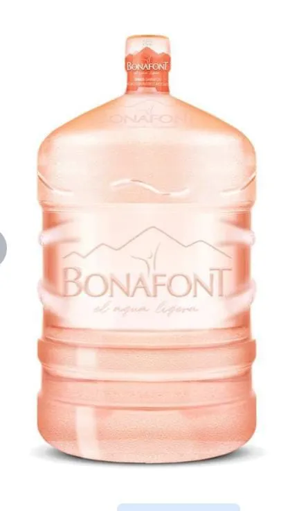 Agua 20 L, bonafont, garrafon