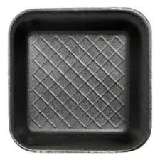 Charola chica negra (del 5) 500 pz, unicel, caja