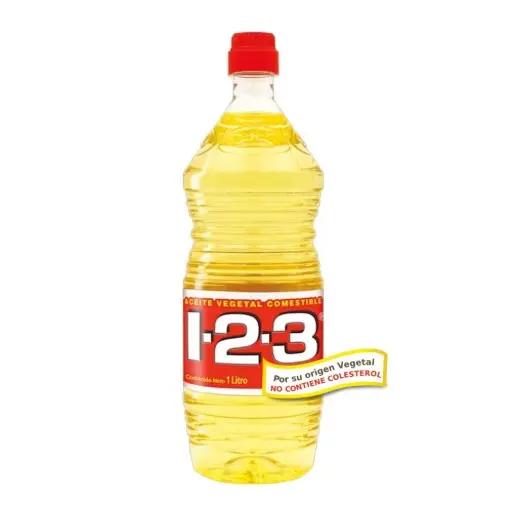 [2] Aceite vegetal, 123, litro