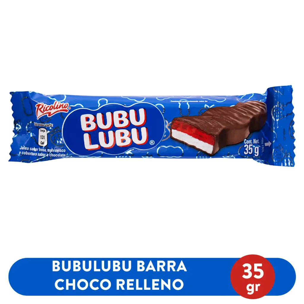 Bubulubu 35 grs, ricolino, pieza | Agrotitlan