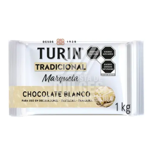 [284] Chocolate marqueta blanco, Turín, barra