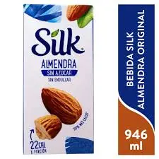 [655A] Leche de almendra sin azúcar 947 ml, silk, pieza