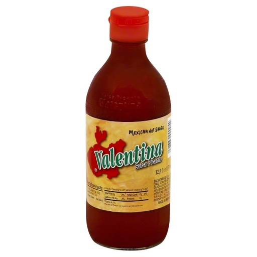 [973] Salsa picante negra de 370 ml,  valentina, pieza