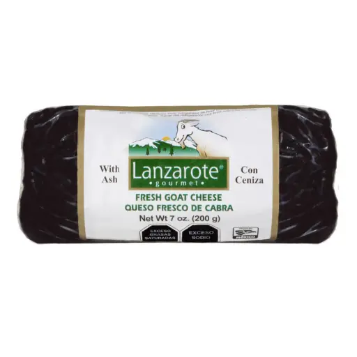 [1398] Queso de cabra ceniza 200gr, lanzarote, pieza