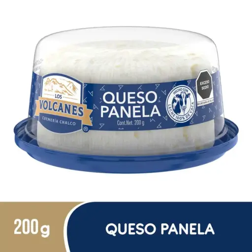 [1429C] Queso panela 200 g, los volcanes, pieza
