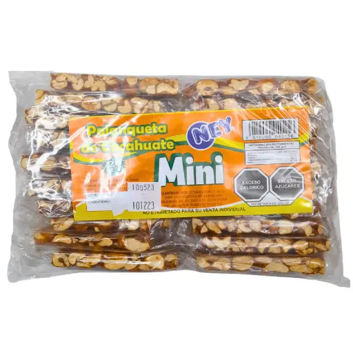 [2117A] Palanqueta de cacahuate (porciones pequeñas), paquete grande