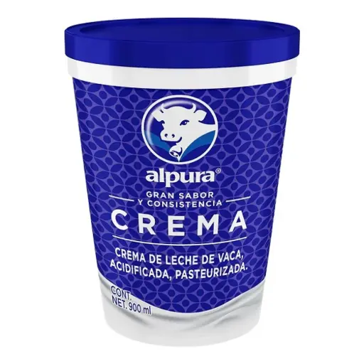 [2262] Crema acida 900ml, alpura, pieza